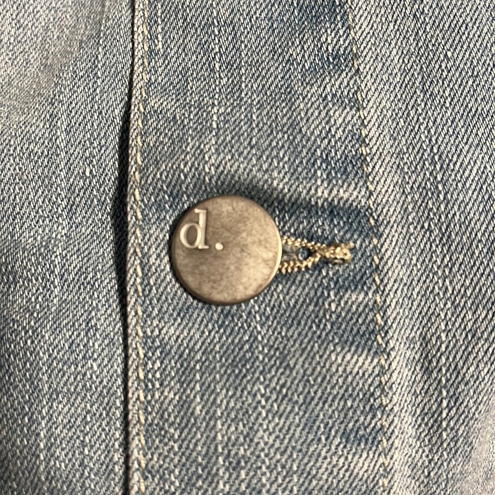 D.jeans size 4 midi jean skirt - Picture 5 of 7